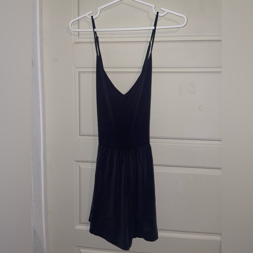 Blackish Greyish One Piece
